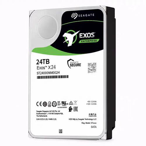 Seagate/希捷 ST24000NM002H 24t氦气银河企业级NAS机械硬盘24tb