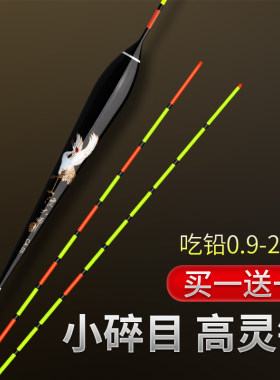 小碎目鲫鱼漂纳米买一送一