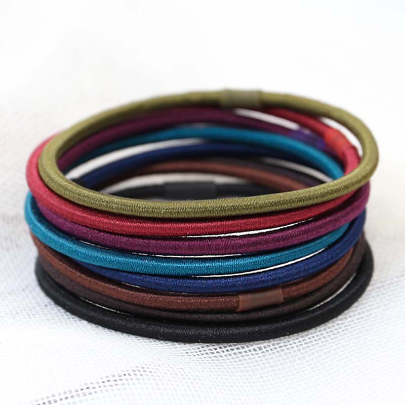 高弹力kknekki头绳不伤发皮筋