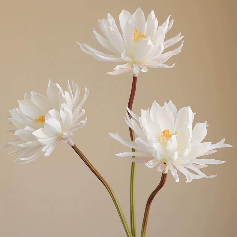 昙花仿真花高品质假花摆件客厅餐桌装饰品插花轻奢高级感拍照道具