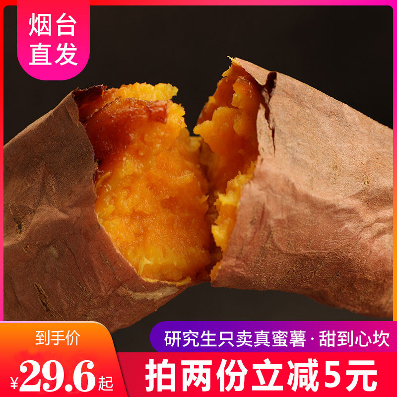 山东烟薯25健康红薯 10现挖沙地甜蜜地瓜番薯山芋甘薯孕妇9斤包邮