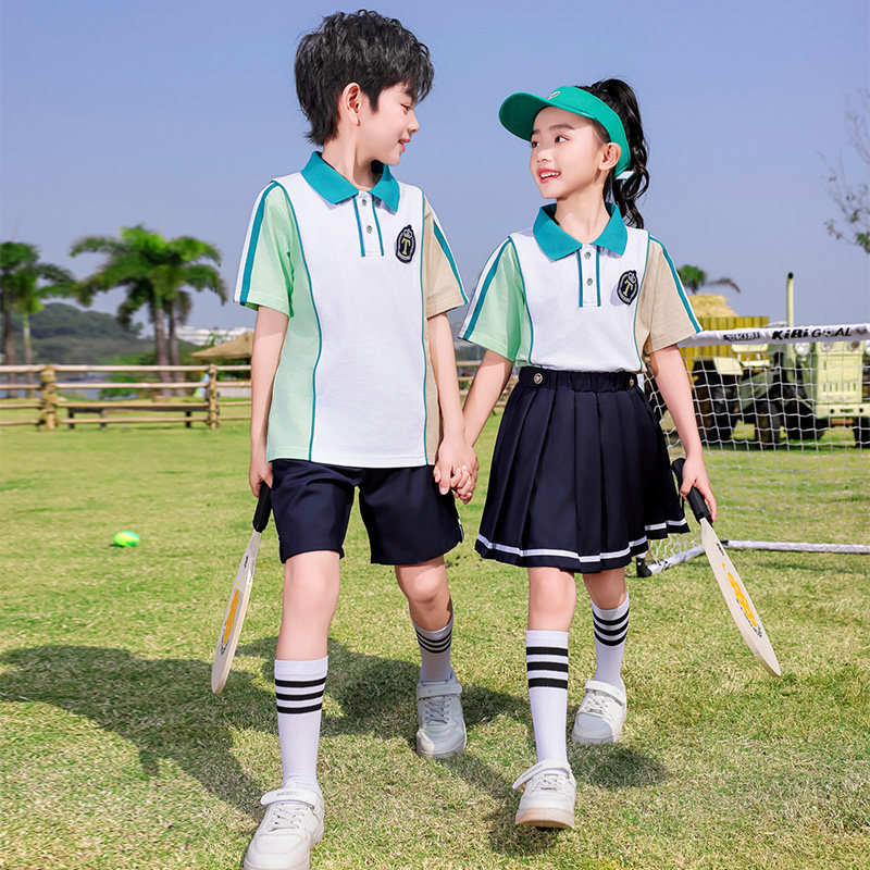小学生国幼儿园服夏装季新