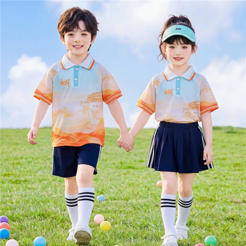 六一儿童演出服啦队舞蹈小学生