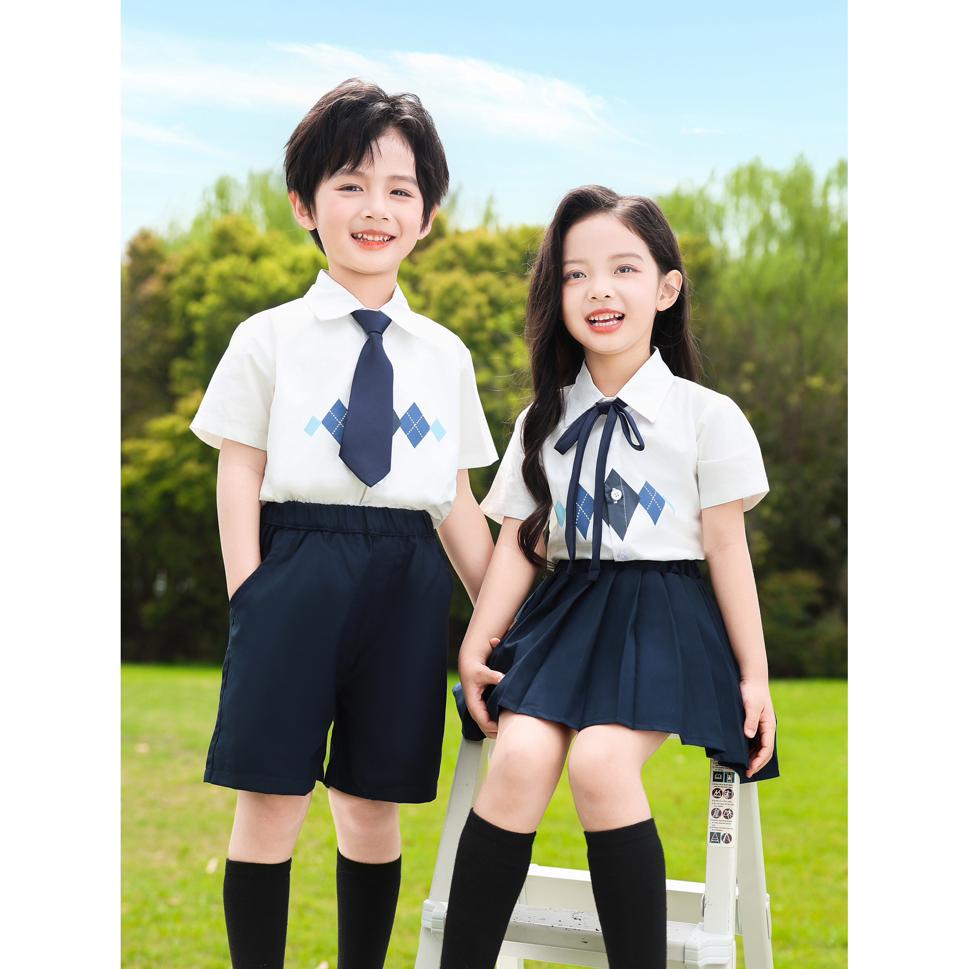 六一儿童节表演服幼园英伦
