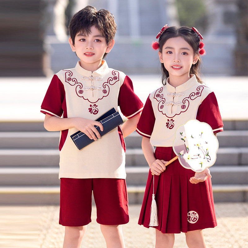 小学生国幼儿园服夏装季新