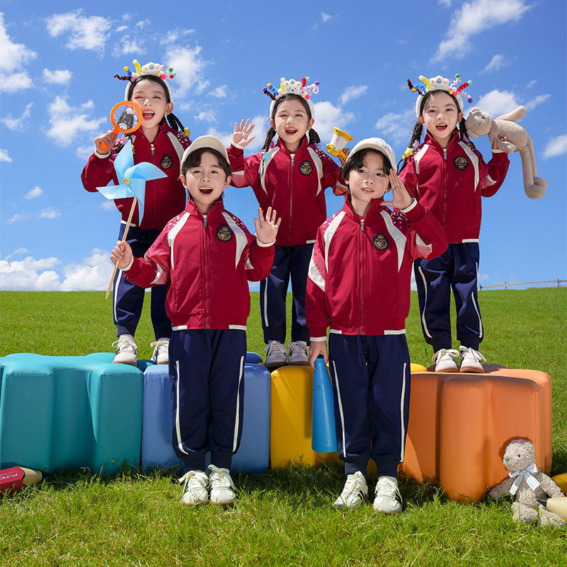 校服套装小学生三件套统一入园照
