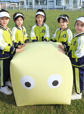 儿童英伦风绿色棒球服校服小学生春秋运动会班服三件套幼儿园园服