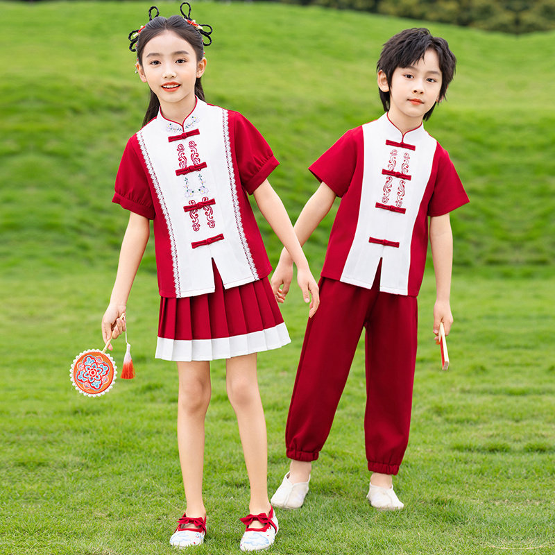 六一儿童演出服小学生汉套