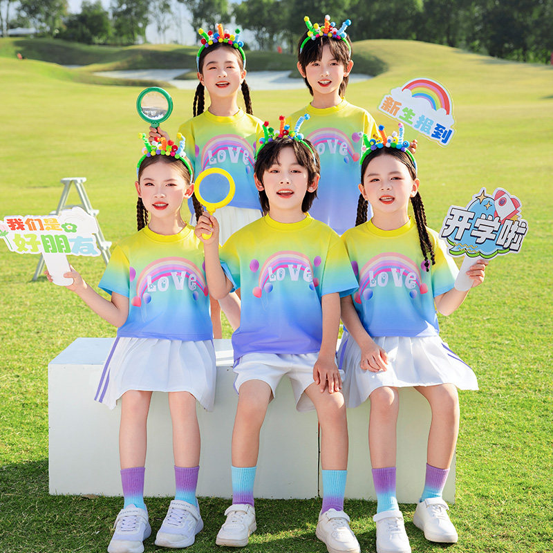 幼儿园毕业表演小孩儿童演出服
