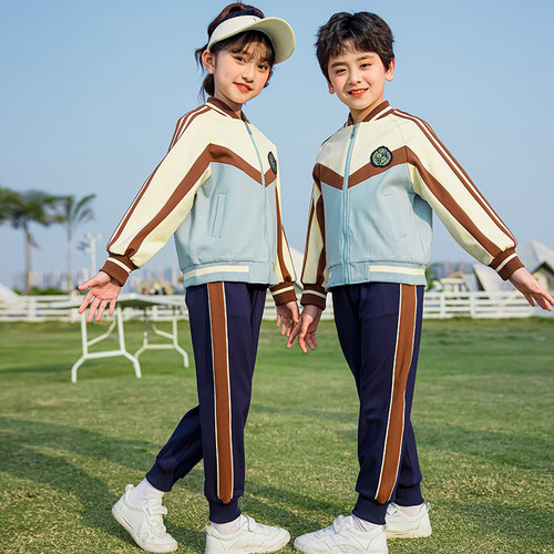 小学生校服春秋套装幼儿园班