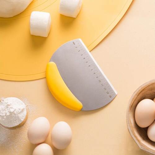 带刻度馒头肠粉商用不锈钢切面刀