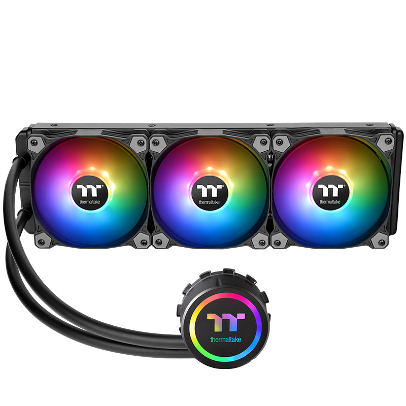 Tt台式电脑一体式CPU水冷散热器Water 3.0 360 ARGB神光同步温控