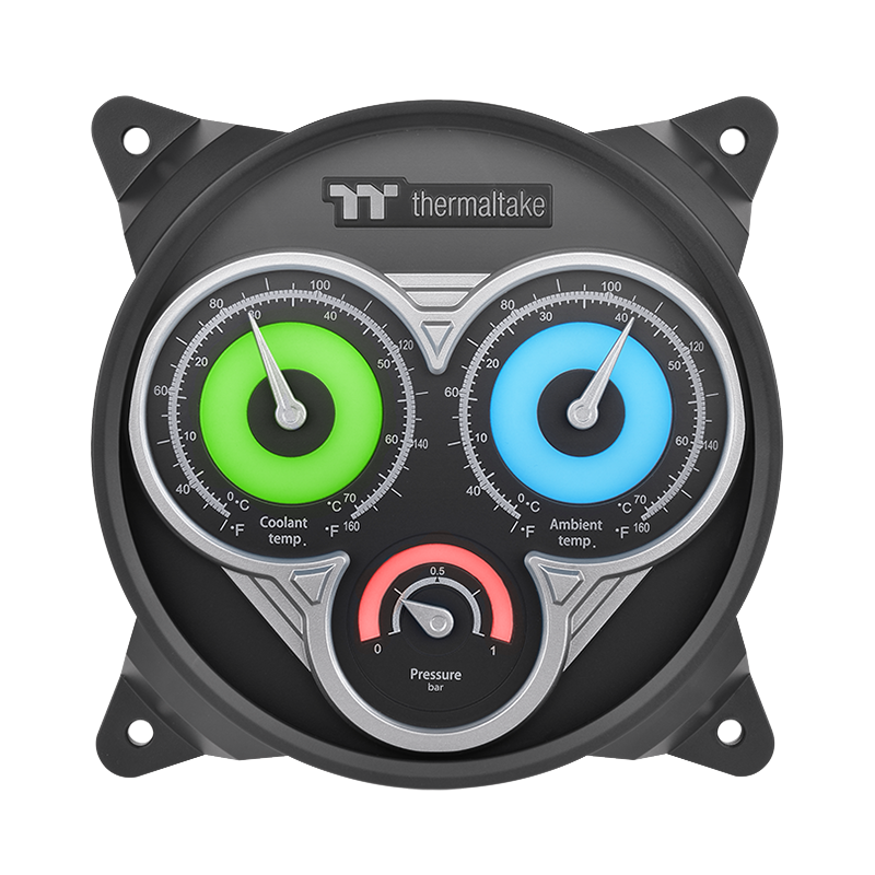 Tt电脑分体水冷监控仪表TF3