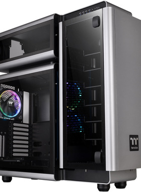 Tt机箱Level 20保时捷设计跑车概念分仓设计铝制台式机电脑主机箱