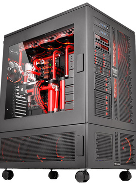 Tt双系统机箱WP200 W200双路主板台式电脑图形工作站机箱服务器