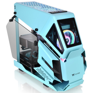 Tt台式机电脑水冷主机箱AH T200迷你Matx异形机壳显卡竖装Type C