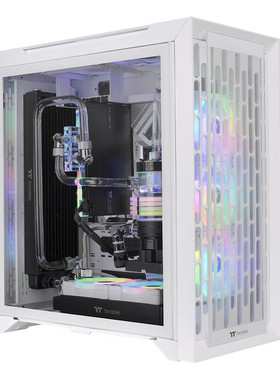 Tt机箱CTE C700 ARGB分仓360水冷EATX主板台式机电脑办公电竞机箱