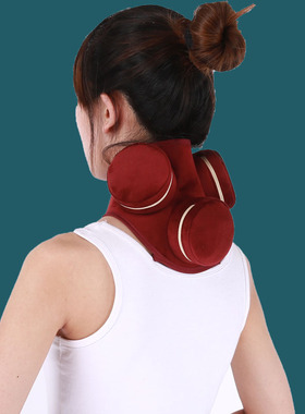 颈部三联专用热敷布包防烫滤烟温灸灸具仪器家用随身护颈二连布套