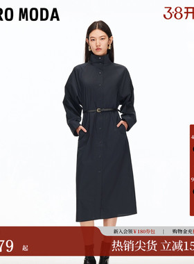 Vero Moda连衣裙女2025秋季新款cleanfit收腰风衣外套32537D022