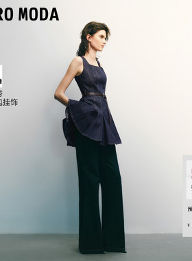 Vero Moda连衣裙2026夏季新款腰带小包叠层百褶牛仔短裙326242029