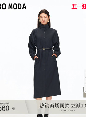 Vero Moda连衣裙女2026春夏cleanfit收腰风衣外套32537D022