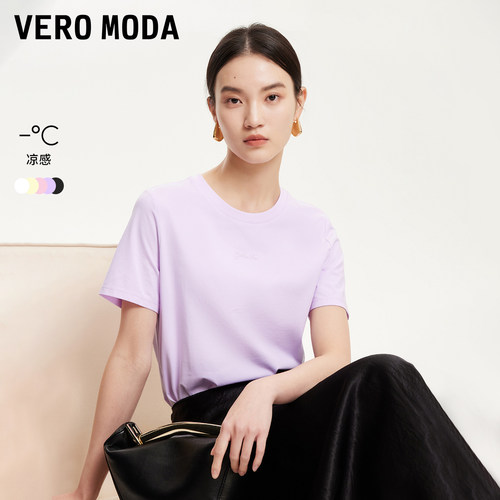 VeroModa圆领凉感T恤