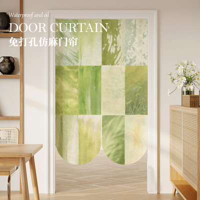 慢说2025新款新中式门帘