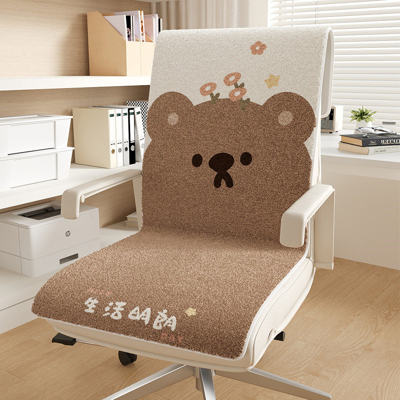 2025春夏通用坐垫靠背一体卡通办公室屁垫办公椅餐椅垫久坐不累,居家布艺,椅垫,淘宝优惠券,粉丝福利购,淘宝优惠卷