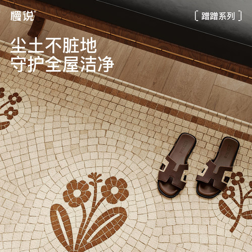 入户门地垫家用室内门口进门用防滑垫高级感脚垫入门地毯入户门垫