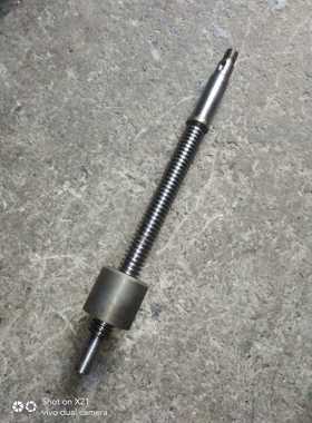 机床配件机床配件沈阳连CW6163/CW6180车床尾丝杆T30*6/L大502尾