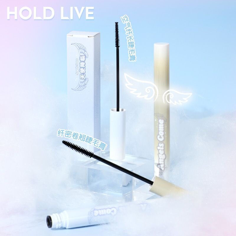 HOLD LIVE睫毛膏纤长卷翘浓密持久不易晕染极细刷头防水酷黑新品