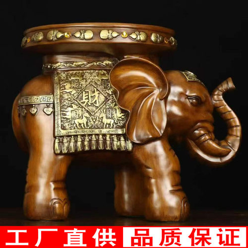 进门换鞋凳家用客厅大象凳子鞋柜创意落地摆件店铺开业乔迁送朋友
