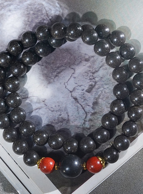 古法合香珠双圈手链念珠手串男女款龙涎香佛珠盘玩搭玛瑙情侣手链