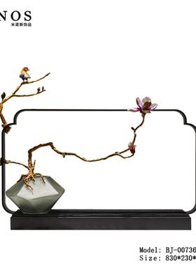 珐琅彩家居饰品玻璃艺术品