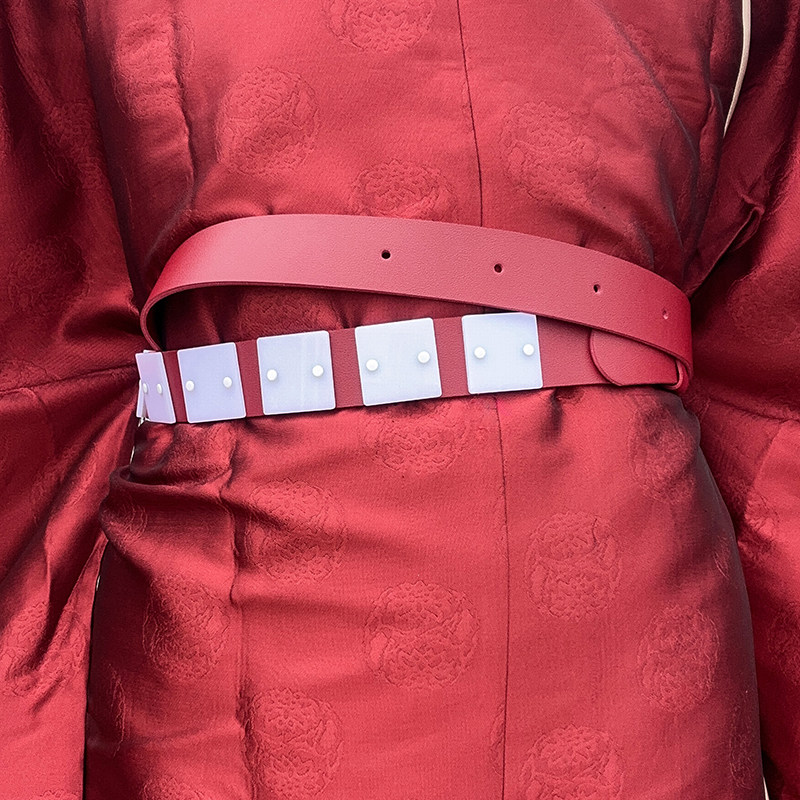 宋制革带汉服革带唐制革带宋朝汉服配饰品圆领袍腰带腰封原创瑶华