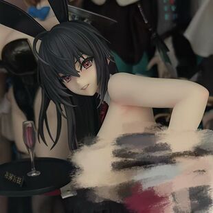 碧蓝航线 1/4 大凤  周年纪念兔女郎 手办二次元GK模型摆件周边