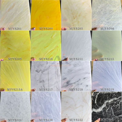 仿大理石亚克力透光层板定制加工