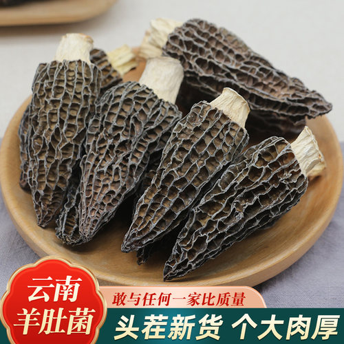 羊肚菌干货500g野生菌牛肚菌礼盒