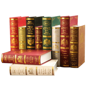 欧式假书小摆件复古仿真书籍模型装饰品英文书本摄影拍照道具书