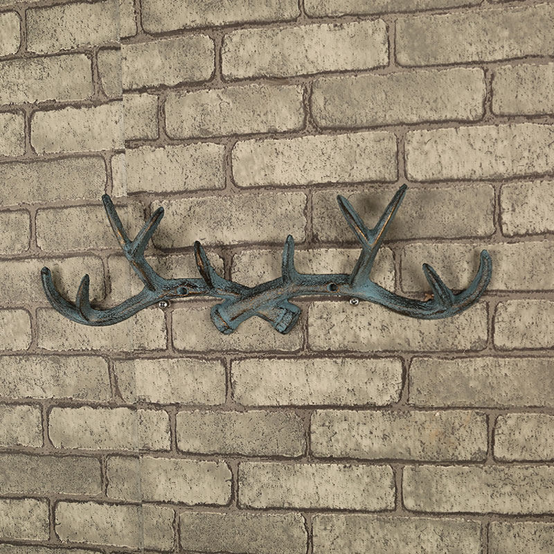 工业风鹿角装饰品挂钩墙壁挂衣钩衣帽钩铁艺立体墙饰艺术墙面挂件在类目 家居饰品, 壁饰中 - 来自Buy2taobao.com提供专业的淘宝代购服务