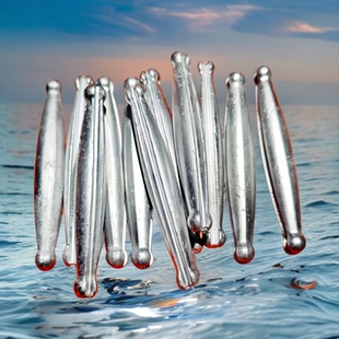 撒网铅坠老式鱼尾坠渔网坠网脚手抛网铅坠鱼尾坠压铸光滑无毛刺