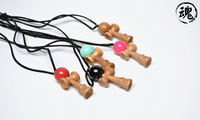(挂坠)魂 Hun Kendama 剑玉 项链 挂坠 剑球 配饰 (可伸缩)