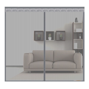 防蚊门帘磁吸纱门纱窗门纱窗纱网家用大门防蝇自装自粘窗纱金刚网