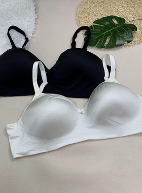 80-110BCDEF无钢圈模杯内衣B0931一片式光面全罩杯外贸大码文胸