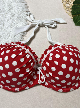 75H/65J/70I/75H/80CFGH/85EF/90D大罩杯单件比基尼ZKB001钢圈款