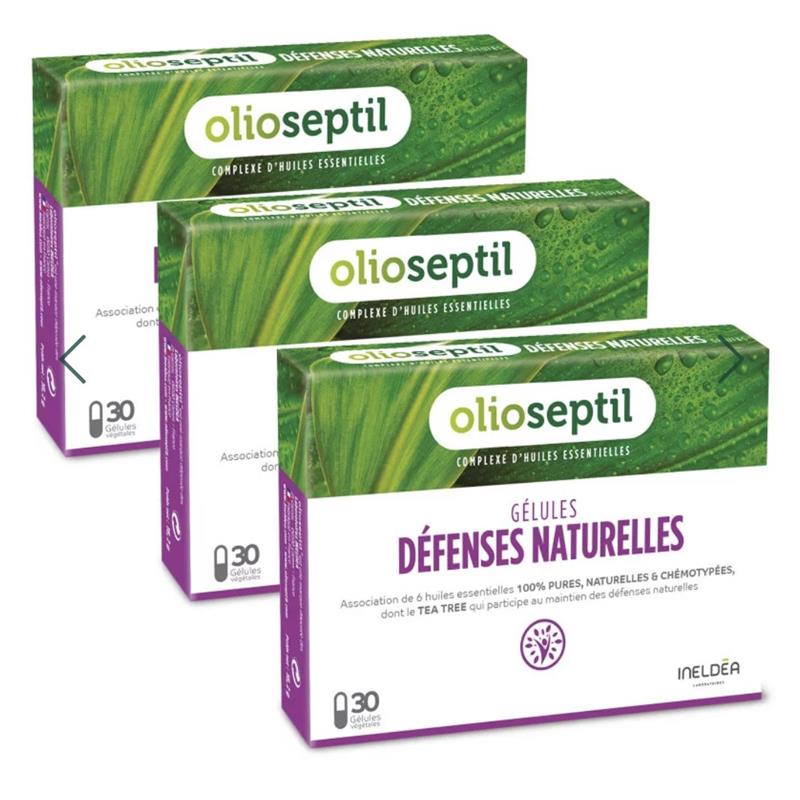 现货 法国版Olioseptil  zeng强 免疫力胶囊  参与机体生理抵抗力