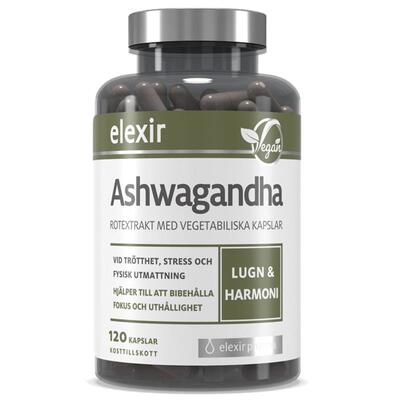 现货瑞典elexir ashwagandha印度人参提取物南非醉茄睾酮素助眠减