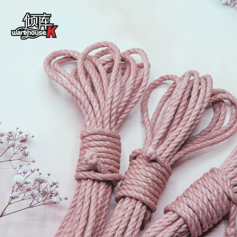 【WK倾库】樱落|樱花粉纯麻绳