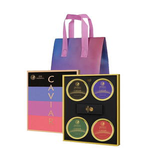 芙思塔鱼子酱新年礼盒装4种鲟鱼籽酱营养丰富四川雅安送礼10g*4罐