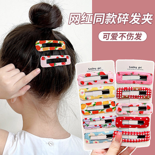 甜美小女孩款式多样发夹不伤发